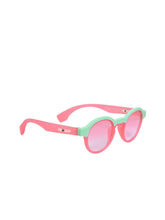 FROGGY Pink Plastic Full Rim UV Protected Stylish Sunglasses For Kids Boys & Girls-8236A-PK