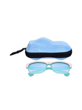 FROGGY Blue Plastic Full Rim UV Protected Stylish Sunglasses For Kids Boys & Girls-8237A-BL