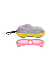 FROGGY Pink Plastic Full Rim UV Protected Stylish Sunglasses For Kids Boys & Girls-8237A-PK