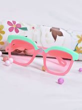 FROGGY Pink Plastic Full Rim UV Protected Stylish Sunglasses For Kids Boys & Girls-8238A-PK