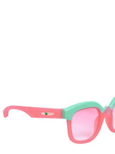 FROGGY Pink Plastic Full Rim UV Protected Stylish Sunglasses For Kids Boys & Girls-8238A-PK