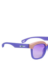 FROGGY Purple Plastic Full Rim UV Protected Stylish Sunglasses For Kids Boys & Girls-8238A-PR