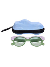 FROGGY Green Plastic Full Rim UV Protected Stylish Sunglasses For Kids Boys & Girls-8239A-GR