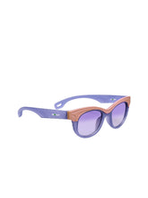 FROGGY Purple Plastic Full Rim UV Protected Stylish Sunglasses For Kids Boys & Girls-8239A-PR
