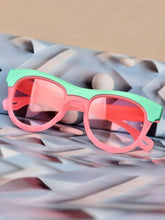 FROGGY Pink Plastic Full Rim UV Protected Stylish Sunglasses For Kids Boys & Girls-8240A-PK