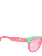 FROGGY Pink Plastic Full Rim UV Protected Stylish Sunglasses For Kids Boys & Girls-8240A-PK