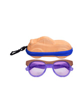 FROGGY Purple Plastic Full Rim UV Protected Stylish Sunglasses For Kids Boys & Girls-8240A-PR