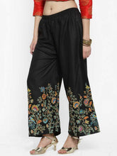 Trendy Half Print Palazzo Pants for Women HOBK291
