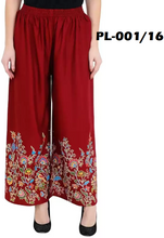 Fleurt Stylish Half Print Palazzo for Casual Outings HOBK295