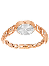 Sandy D Carter Metal White Analogue Oval Watches for Women_Sandy D Carter-225-WH