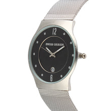 Fluid Black Stylish Analog Watch For Men SDWatch24-9010-IPS-BK