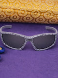 Stylish UV Protection Sunglasses for Kids with Comfortable Everyday Fit KD290GY