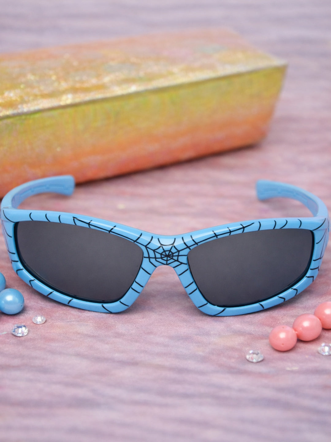 Outdoor Protective Sunglasses for Kids with Stylish Lightweight Design KD288BL