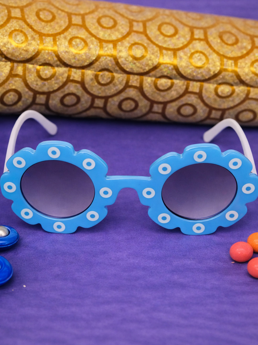 Comfortable Outdoor Sunglasses for Boys and Girls with Everyday UV Protection KD231BL
