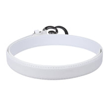 Sandy D Carter Women White Artificial Leather Stylish Waist Belt for Jeans & Dress SDC-017-WH
