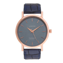 Sandy D Carter Synthetic Blue Analogue Round Watches for Men_SDC24-112G-BL