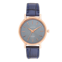 Sandy D Carter Synthetic Blue Analogue Round Watches for Women_SDC24-112L-BL