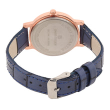 Sandy D Carter Synthetic Blue Analogue Round Watches for Women_SDC24-112L-BL