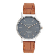 Sandy D Carter Synthetic Tan Analogue Round Watches for Women_SDC24-116L-TN