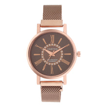 Sandy D Carter Metal Rose Gold Analogue Round Watches for Women_Sandy D Carter-72-RG-BR