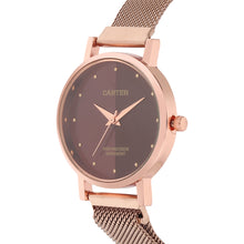 Sandy D Carter Metal Rose Gold Analogue Round Watches for Women_Sandy D Carter-77-RG-RD