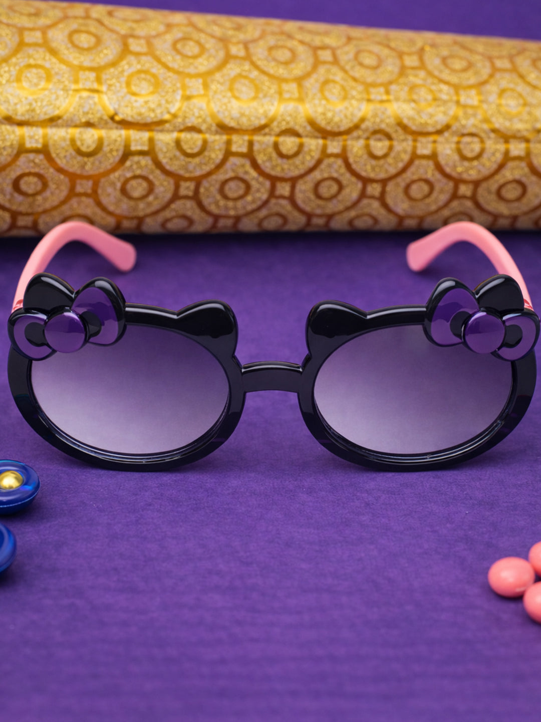 Everyday UV Protection Eyewear for Kids with Lightweight and Comfortable Fit KD214BK
