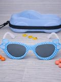 Stylish UV Protection Sunglasses for Kids for Travel School and Outdoor Adventures KD207BL