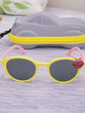 Premium Lifestyle Sunglasses for Boys and Girls with Lightweight Design KD272YL