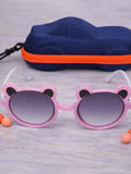 Stylish Outdoor Sunglasses for Kids with UV Protection for Daily Adventures KD273PK