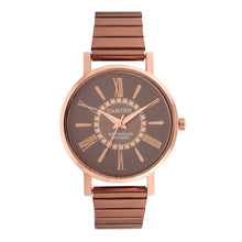 Sandy D Carter Metal Rose Gold Analogue Round Watches for Women_Sandy D Carter-81-RG-BR
