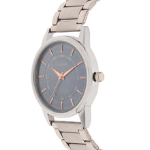 Sandy D Carter Metal Blue Analogue Round Watches for Men_SDC24-106-BL