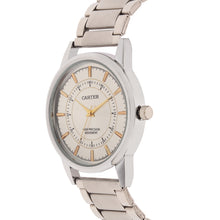 Sandy D Carter Metal Silver Analogue Round Watches for Men_SDC24-109-SL