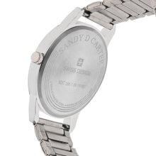 Sandy D Carter Metal Black Analogue Round Watches for Men_SDC24-102-BK