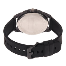 Sandy D Carter Silicon Black Analogue Round Watches for Men_SDC24-94-BK