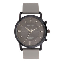 Sandy D Carter Silicon Grey Analogue Round Watches for Men_SDC24-90-GRY