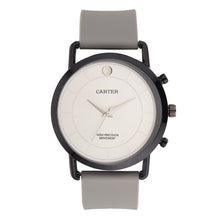 Sandy D Carter Silicon Grey Analogue Round Watches for Men_SDC24-96-GRY