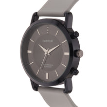Sandy D Carter Silicon Grey Analogue Round Watches for Men_SDC24-90-GRY