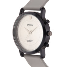 Sandy D Carter Silicon Grey Analogue Round Watches for Men_SDC24-96-GRY