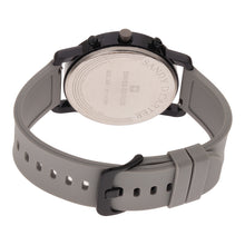 Sandy D Carter Silicon Grey Analogue Round Watches for Men_SDC24-92-GRY