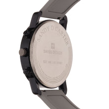 Sandy D Carter Silicon Grey Analogue Round Watches for Men_SDC24-90-GRY