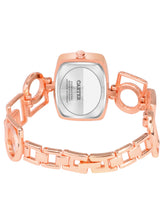 Sandy D Carter Metal Rose Gold Analogue Rectangular Watches for Women_Sandy D Carter-136-RG