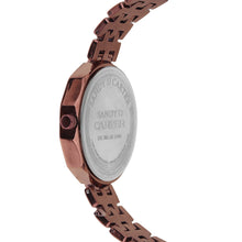 Sandy D Carter Metal White Analogue Round Watches for Women_SDC24-32-WH
