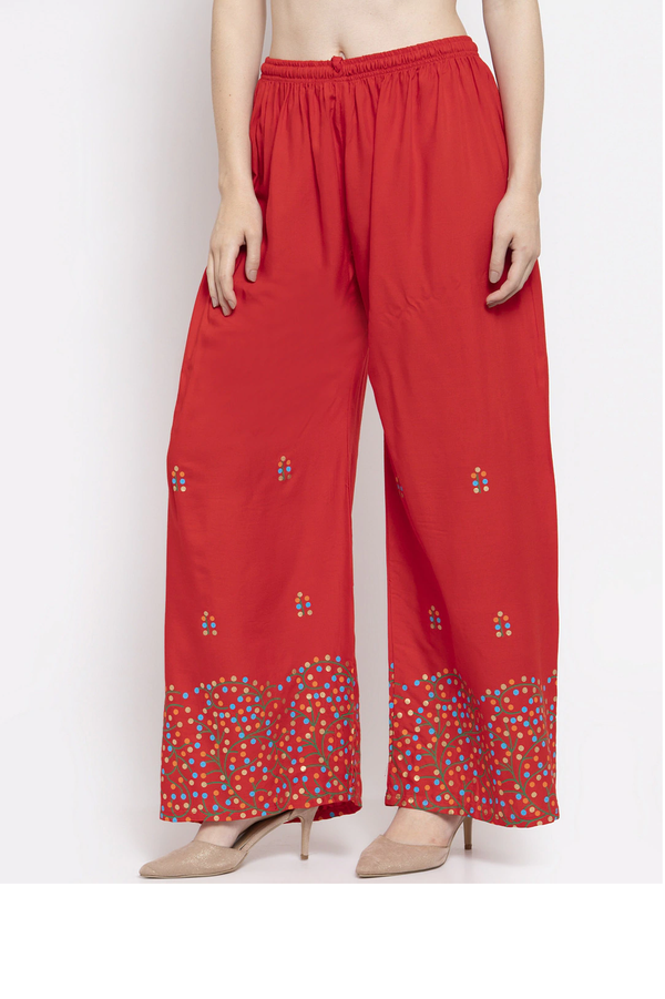 Printed Palazzo Styles for Effortless Fashion HOBK375