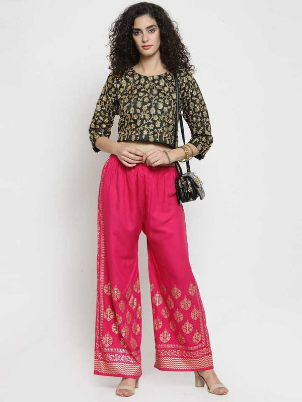Explore the Latest Printed Palazzo Styles HOBK384