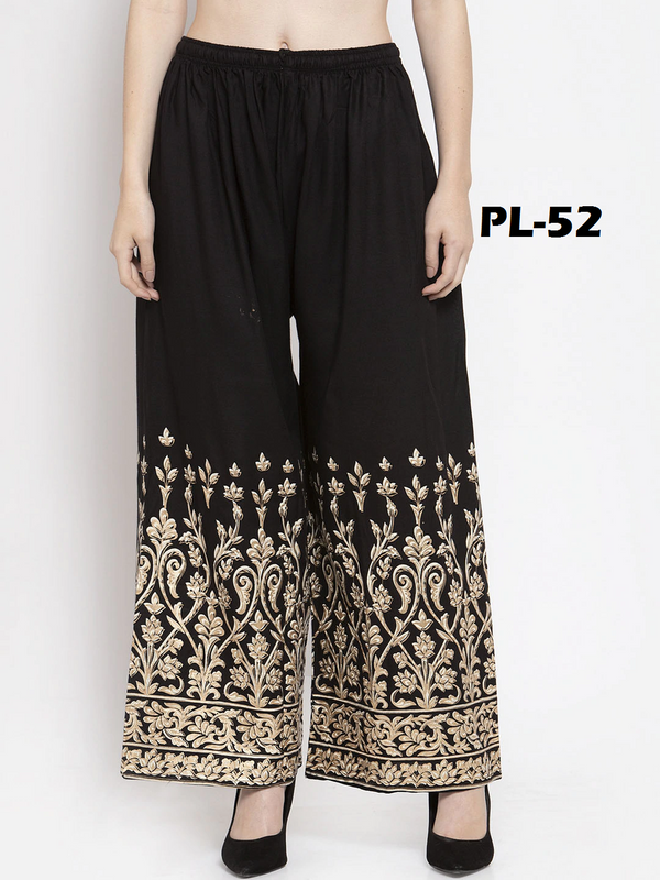 Traditional Printed Palazzo with a Modern Touch HOBK393