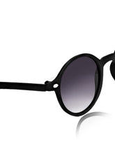 Celebrity Black Oval Plastic Sunglasses For Women CLSN25-8121-01