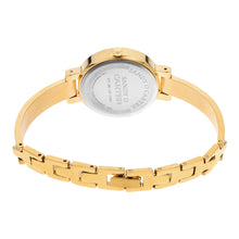 Sandy D Carter Metal Gold Analogue Round Watches for Women_SDC24-22-GD