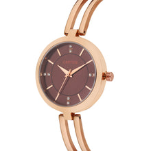 Sandy D Carter Metal Brown Analogue Round Watches for Women_HOBSD-Carter-38-BR