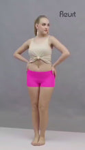 FLEURT Gold One Size Polyester Boy Shorts Mid-Rise Lingerie Set For Women Fleurt-Set-170-GD