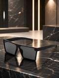 Edge Collection Black Cat-Eye One Size Plastic Adults-Unisex UV Sunglasses-ED198BK